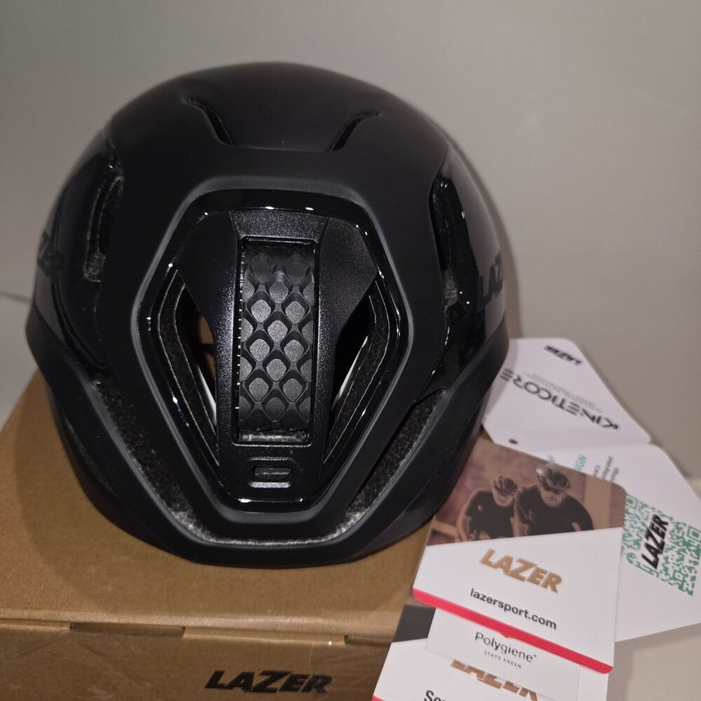 LAZER Vento Kineticore Black Small 52-56cm Retail $300 New in Box - Picture 8 of 14